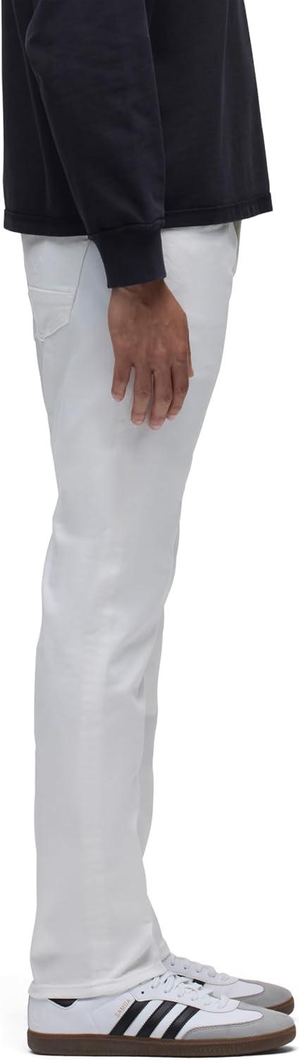 image:imageHudson Mens Blake Slim Straight Leg JeanWhite