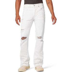Hudson Mens Walker Kick Flare(White Unknown)