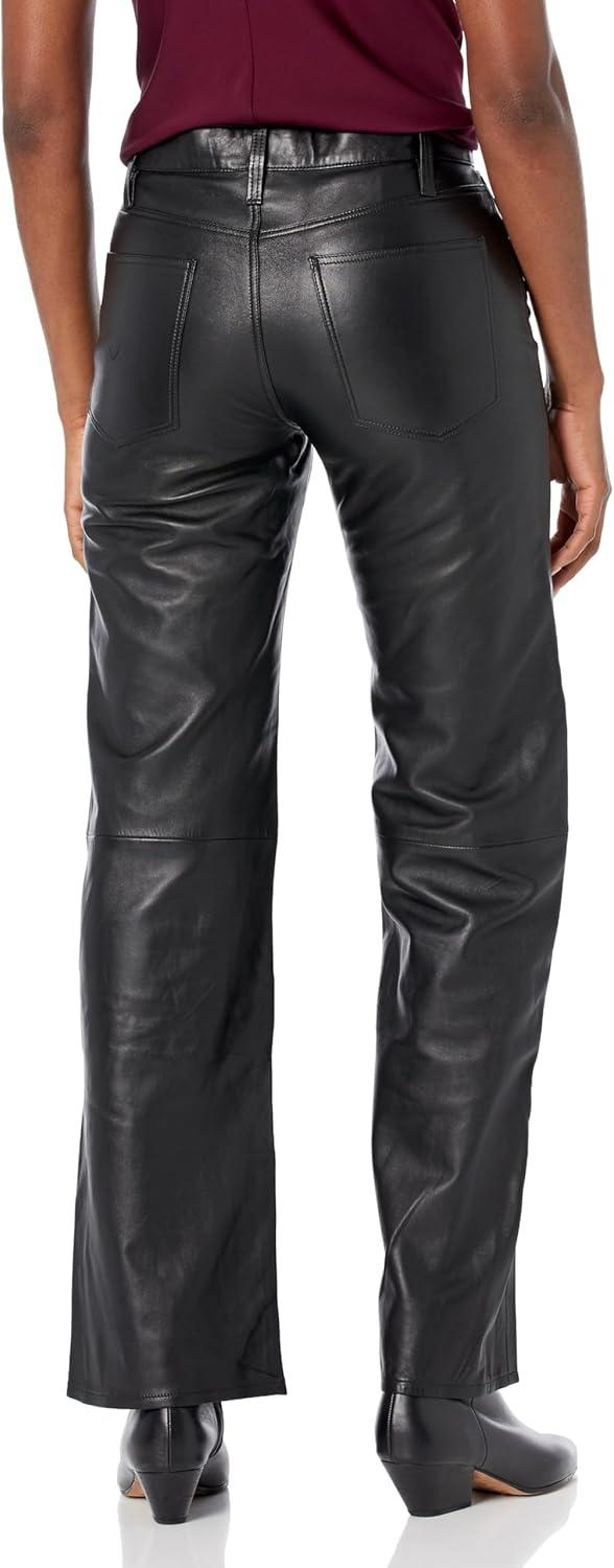 image:imageHudson Womens Rosie HighRise Wide Leg JeanBlack
