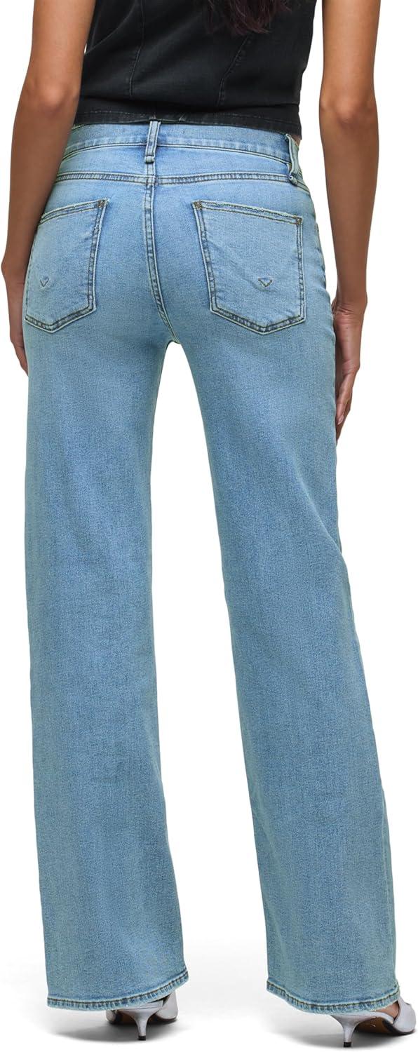 image:imageHudson Womens Rosie HighRise Wide Leg JeanOak