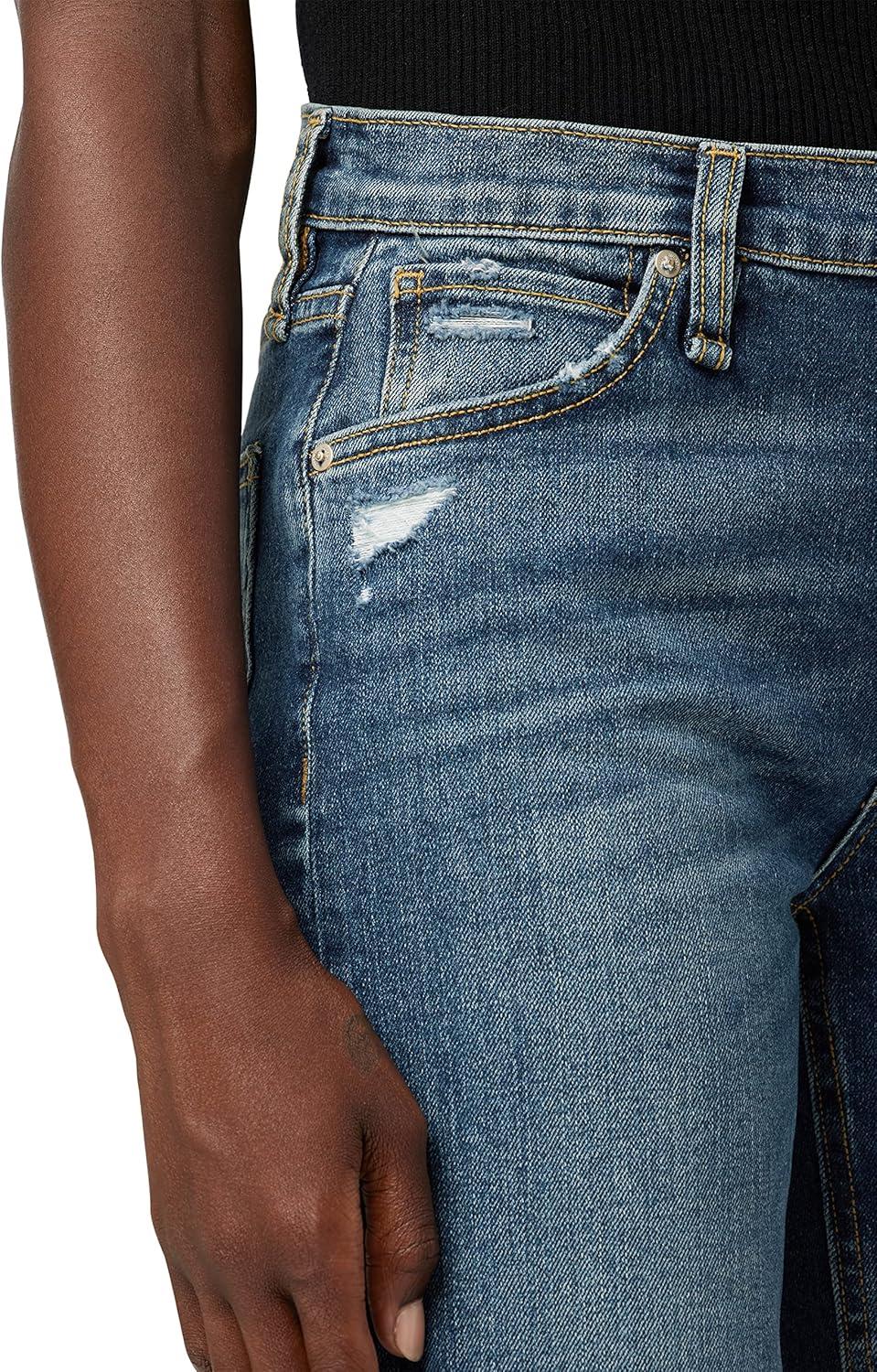 image:imageHudson Womens Rosie HighRise Wide Leg JeanPhilly