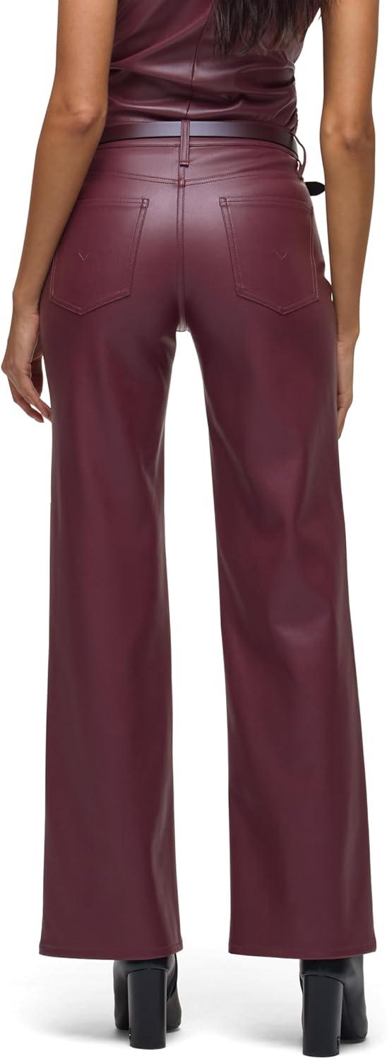 image:imageHudson Womens Rosie HighRise Wide Leg JeanPort Royal