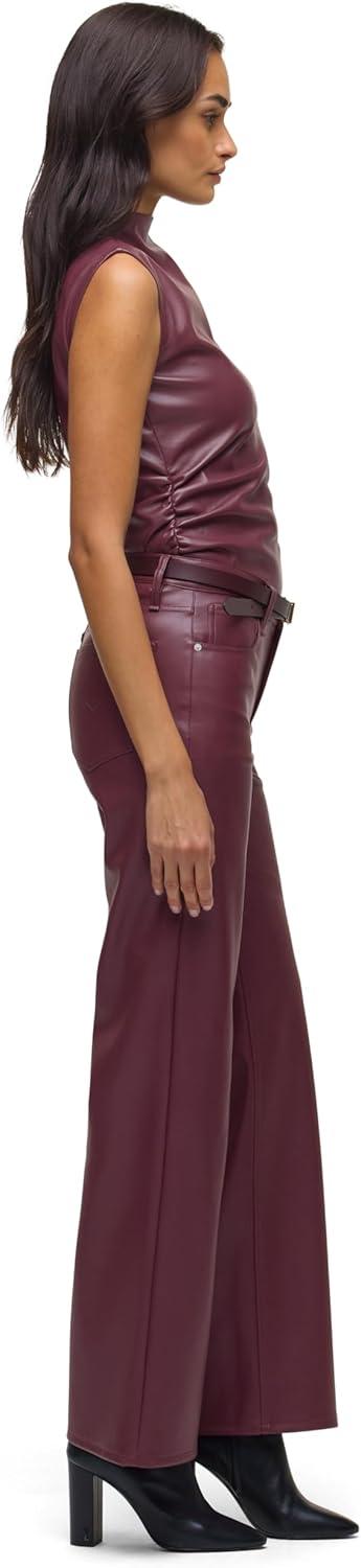 image:imageHudson Womens Rosie HighRise Wide Leg JeanPort Royal