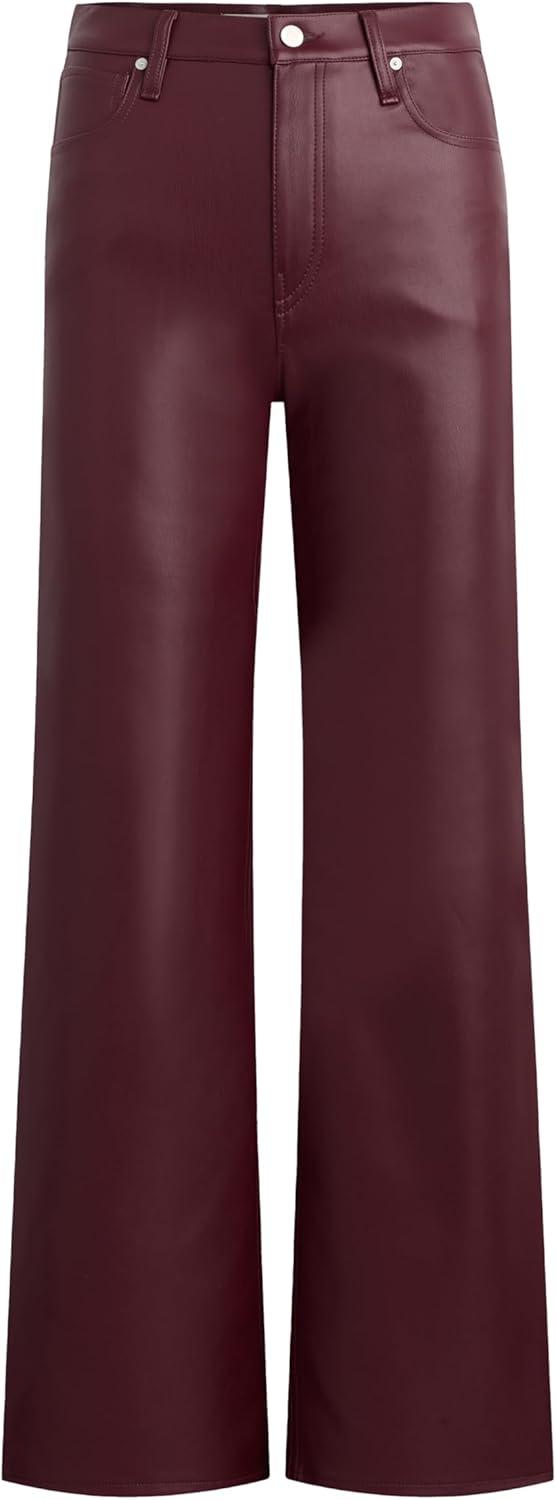 image:imageHudson Womens Rosie HighRise Wide Leg JeanPort Royal