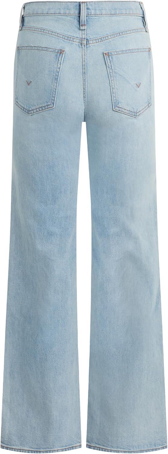 image:imageHudson Womens Rosie HighRise Wide Leg JeanRearview