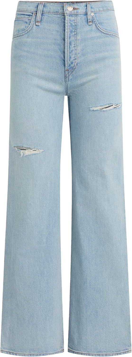 image:imageHudson Womens Rosie HighRise Wide Leg JeanRearview