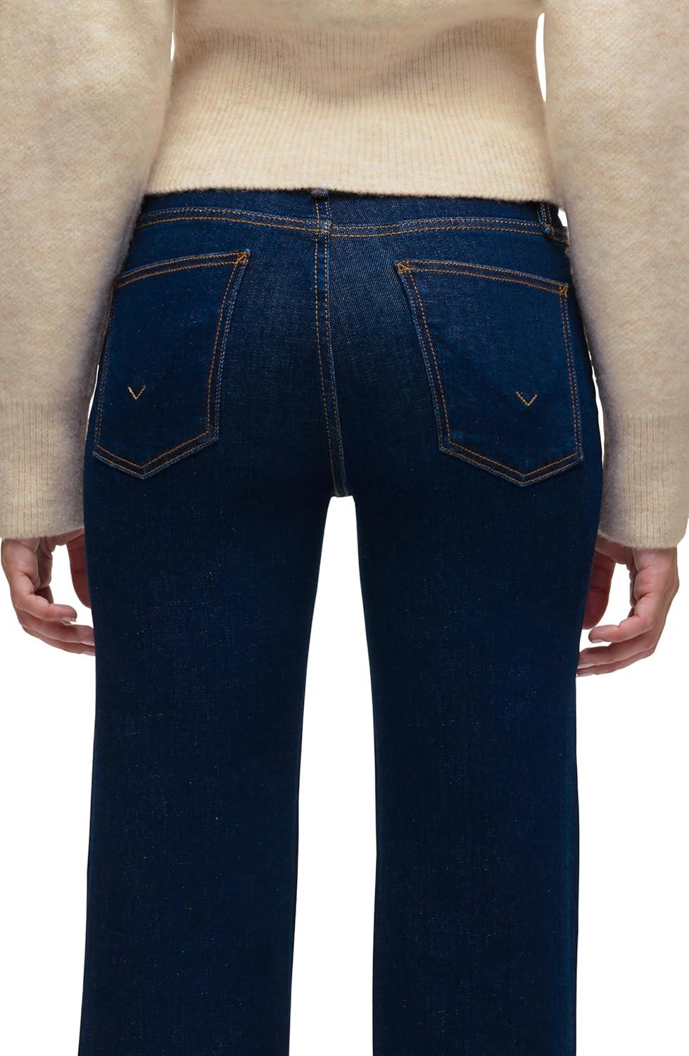 image:imageHudson Womens Rosie HighRise Wide Leg JeanRecharge