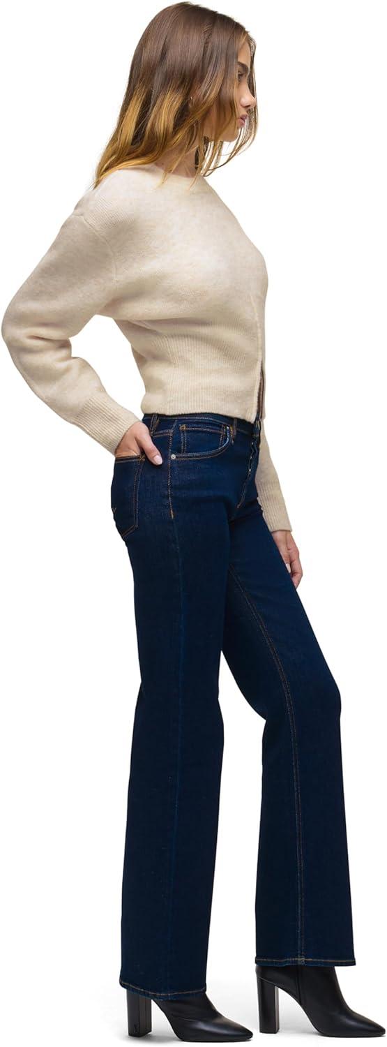 image:imageHudson Womens Rosie HighRise Wide Leg JeanRecharge