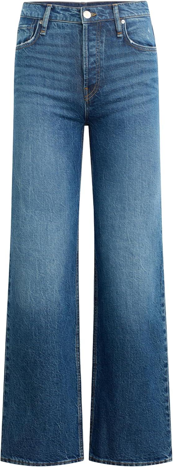 image:imageHudson Womens Rosie HighRise Wide Leg JeanVoila