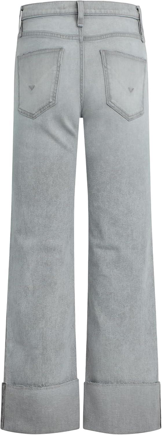 image:imageHudson Womens Rosie HighRise Wide Leg JeanWashed Slate