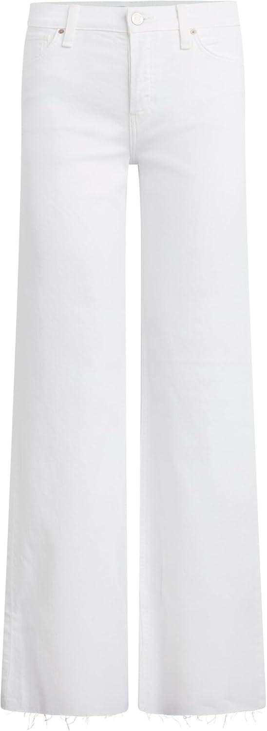 image:imageHudson Womens Rosie HighRise Wide Leg JeanWhite Lily