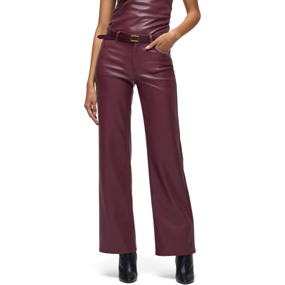 image:imageHudson Womens Rosie HighRise Wide Leg JeanPort Royal