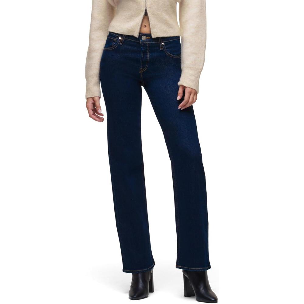 image:imageHudson Womens Rosie HighRise Wide Leg JeanRecharge
