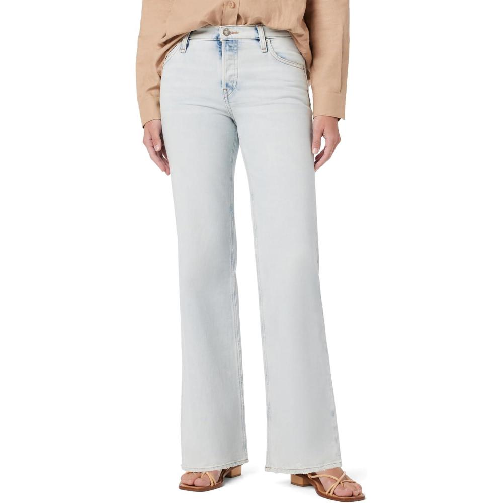 image:imageHudson Womens Rosie HighRise Wide Leg JeanSocal