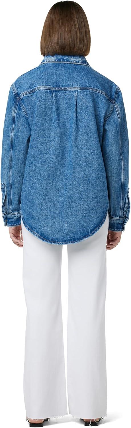 image:imageHUDSON Womens Oversized ShirtGoldenrod Denim