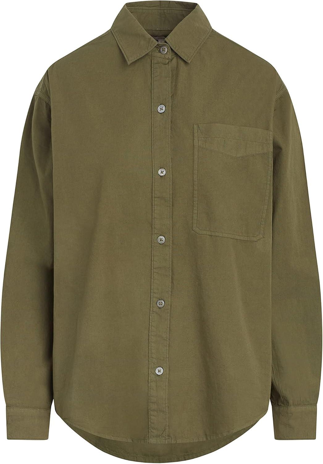 image:imageHUDSON Womens Oversized ShirtRifle Green