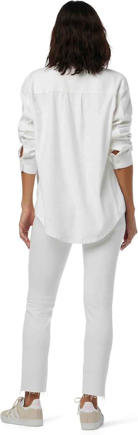 image:imageHUDSON Womens Oversized ShirtSolid White