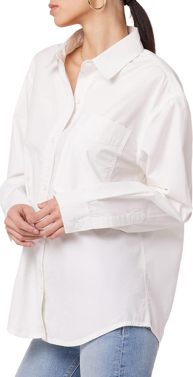 image:imageHUDSON Womens Oversized ShirtWhite