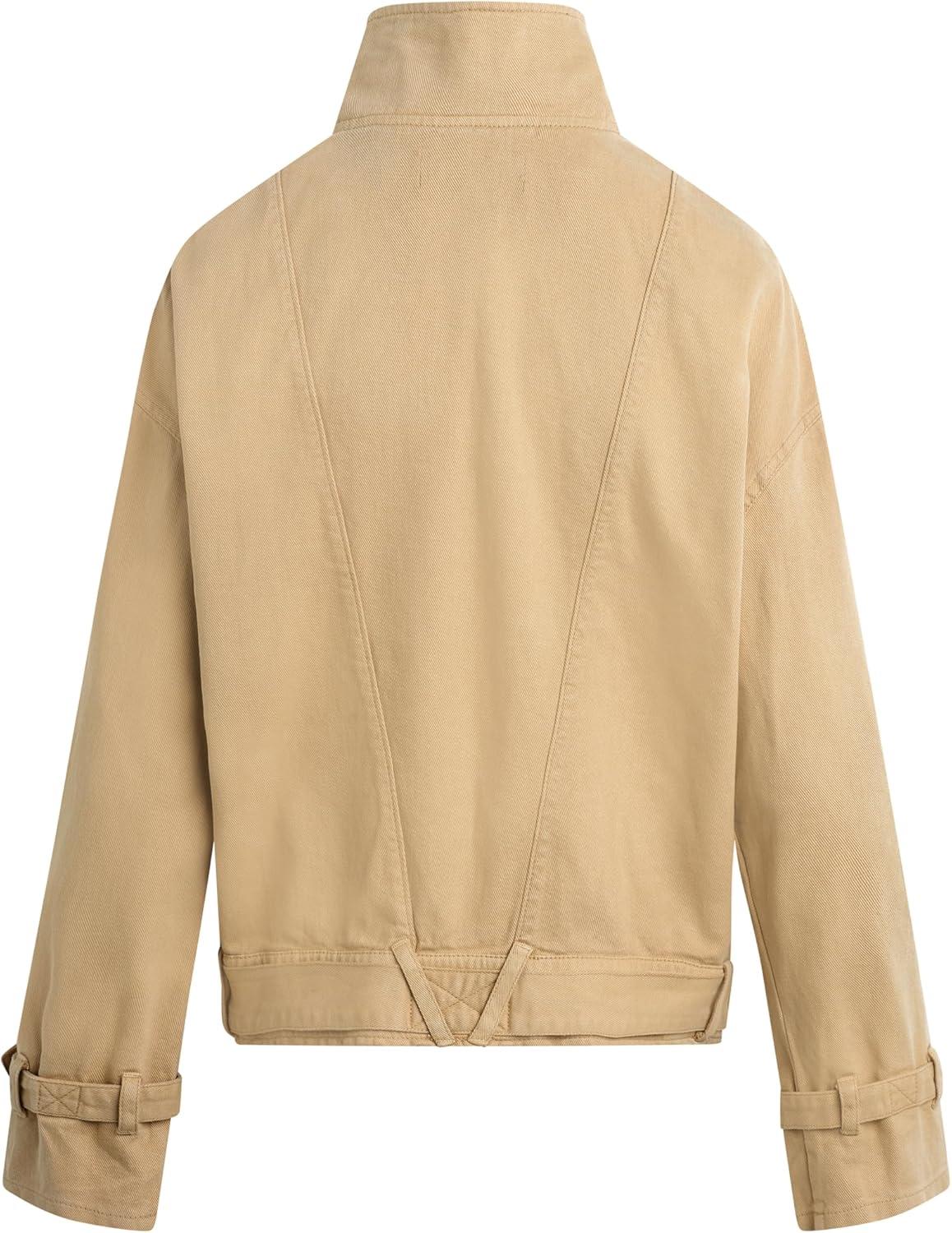 image:imageHUDSON Womens Relaxed Utility JacketCornfield