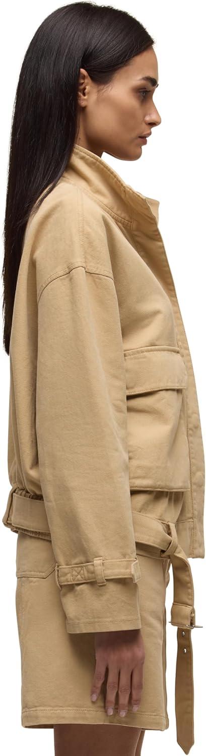image:imageHUDSON Womens Relaxed Utility JacketCornfield