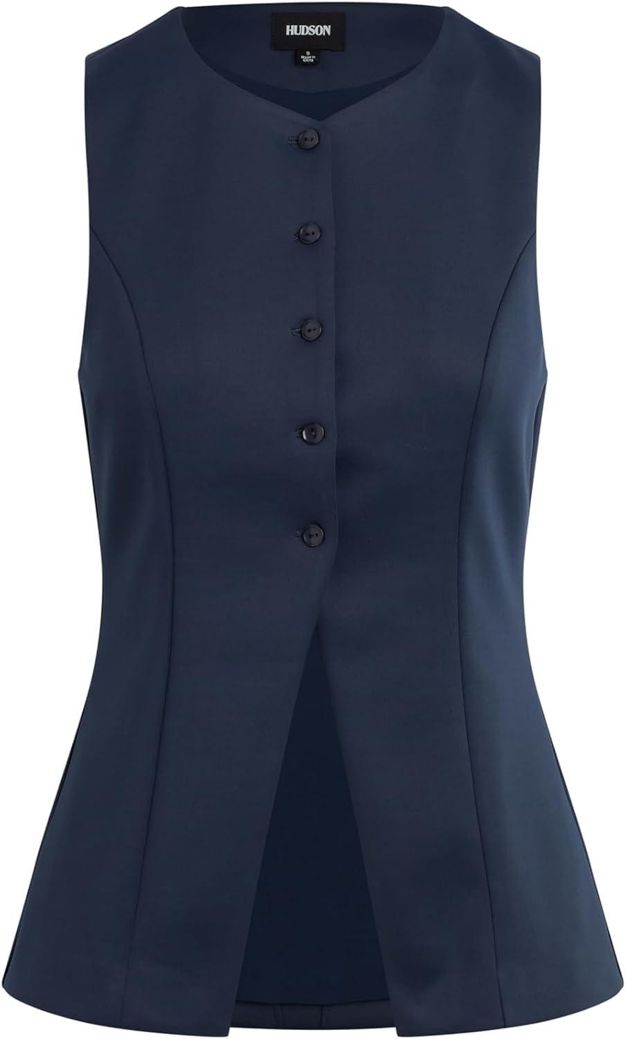 image:imageHUDSON womens Tuxedo VestNavy