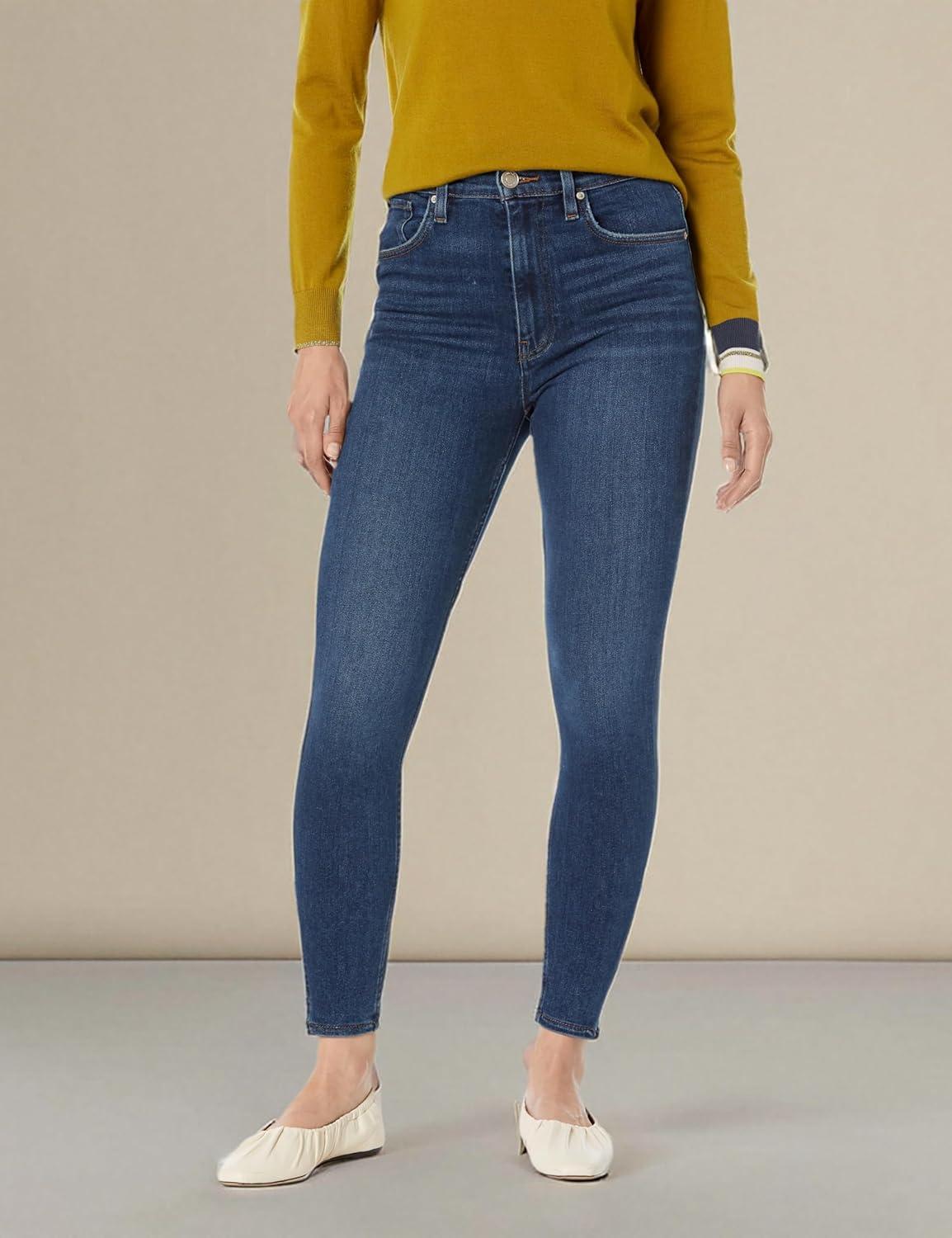 image:imageHUDSON Womens Centerfold Extreme HighRise Super Skinny Ankle JeanMariana