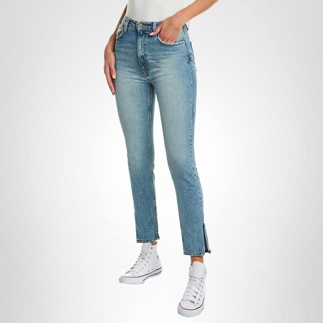 image:imageHUDSON Womens Centerfold Extreme HighRise Super Skinny Ankle JeanPeacemaker