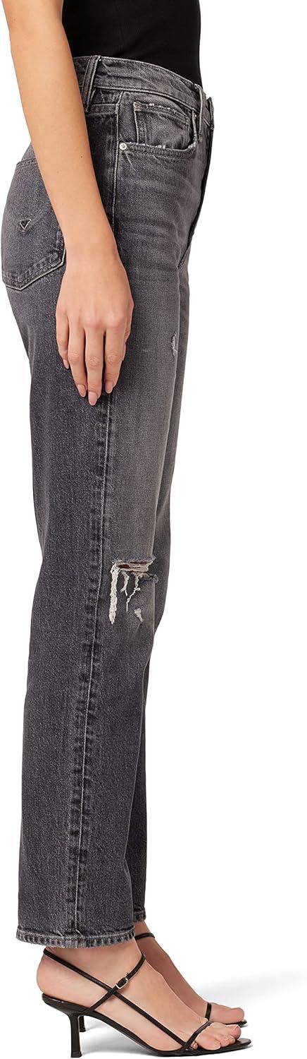 image:imageHUDSON Womens Jade HighRise Straight Loose Fit JeanCosmos