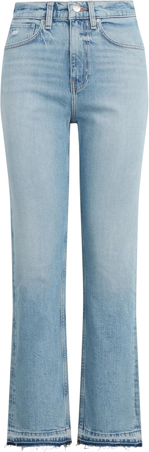 image:imageHUDSON Womens Jade HighRise Straight Loose Fit JeanFree Mind