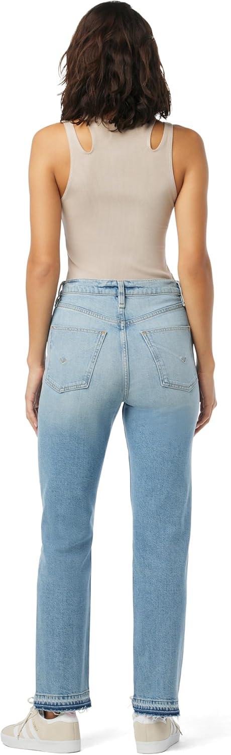 image:imageHUDSON Womens Jade HighRise Straight Loose Fit JeanFree Mind