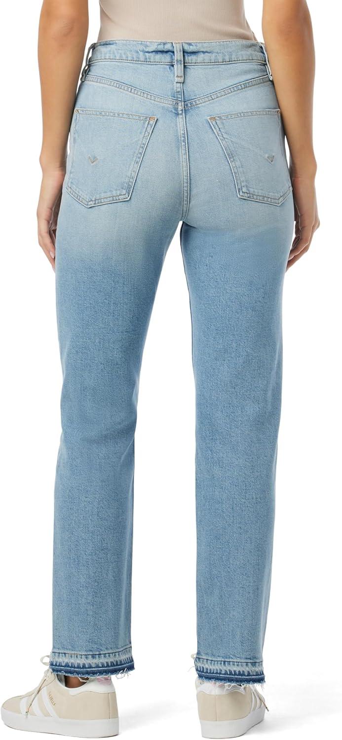 image:imageHUDSON Womens Jade HighRise Straight Loose Fit JeanFree Mind