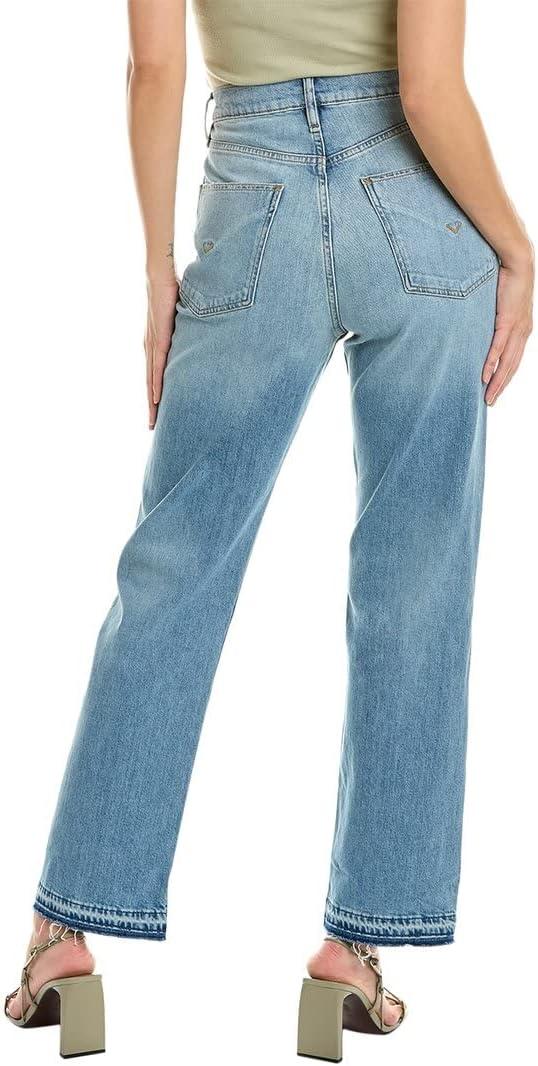 image:imageHUDSON Womens Jade HighRise Straight Loose Fit JeanHarmonic