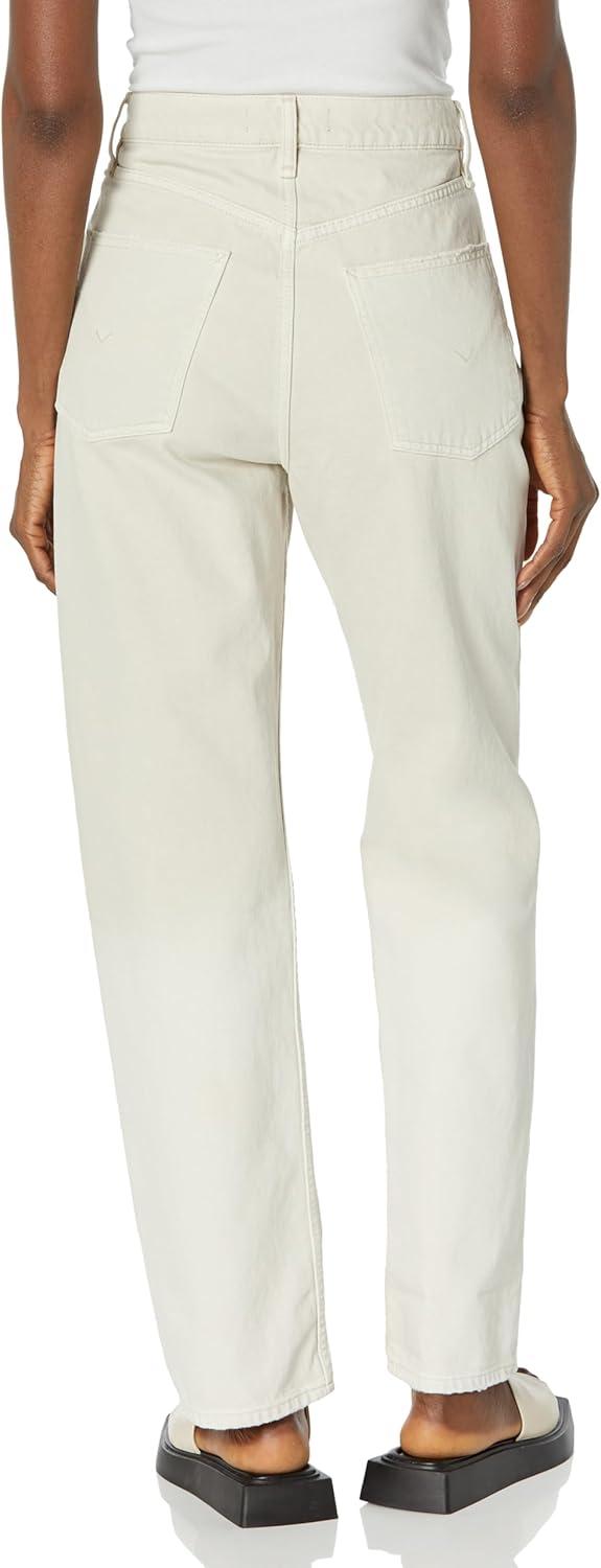 image:imageHUDSON Womens Jade HighRise Straight Loose Fit JeanPeyote Dip Dye