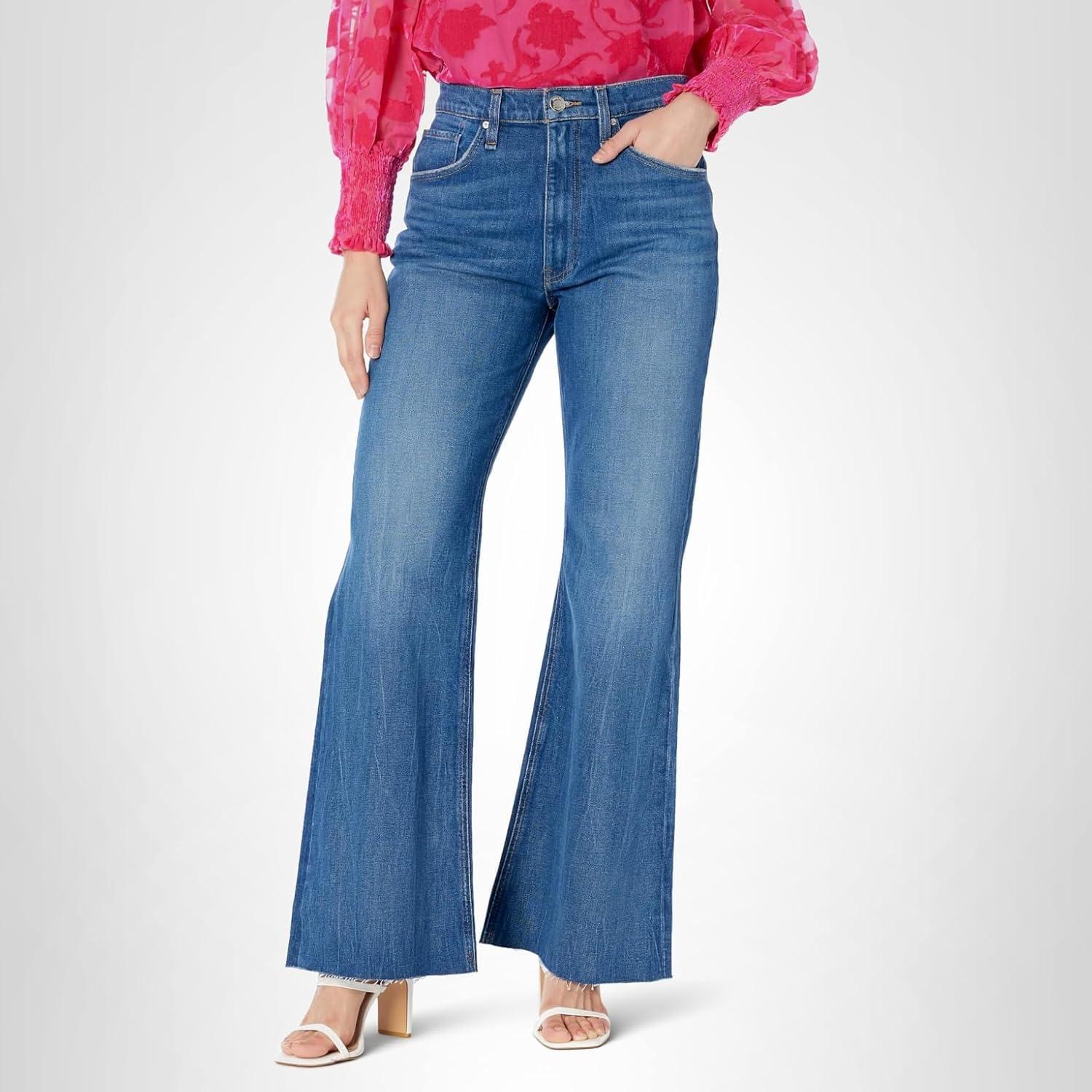 image:imageHUDSON Womens Jodie HighRise FlareBlue Waters