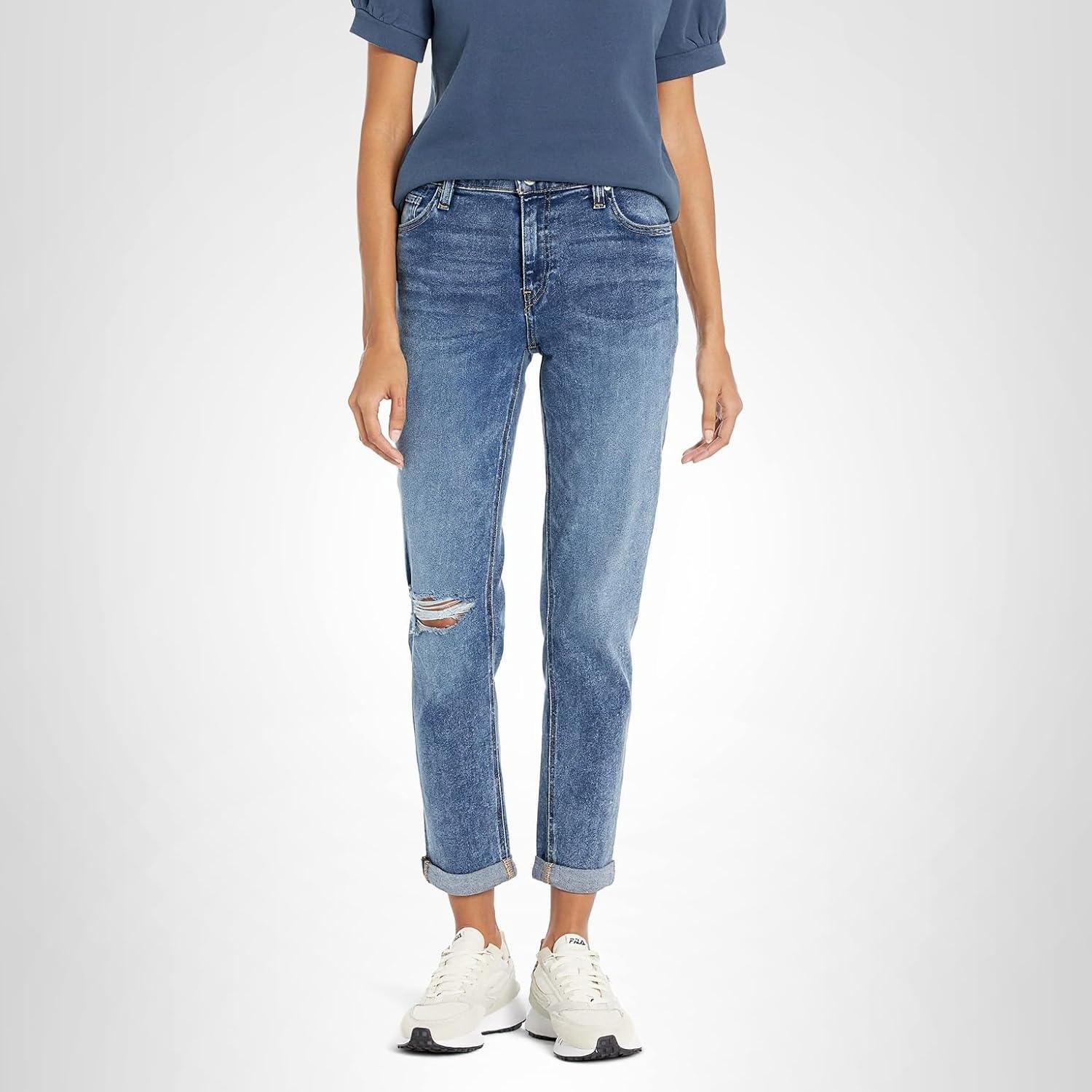 image:imageHUDSON Womens Lana Boyfreind JeanJourney Home Destr
