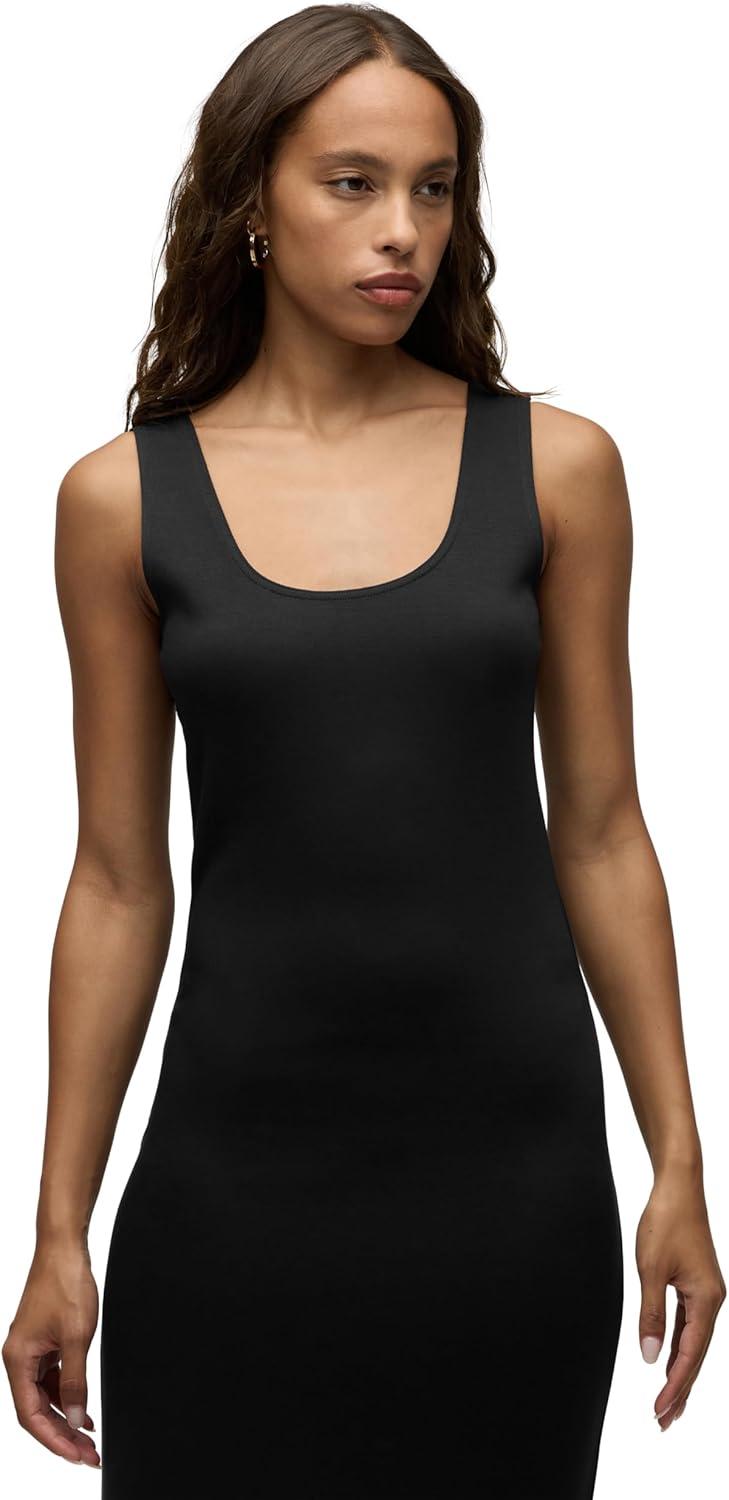 image:imageHUDSON Womens Midi Length Sleeveless Maxi DressBlack Beauty
