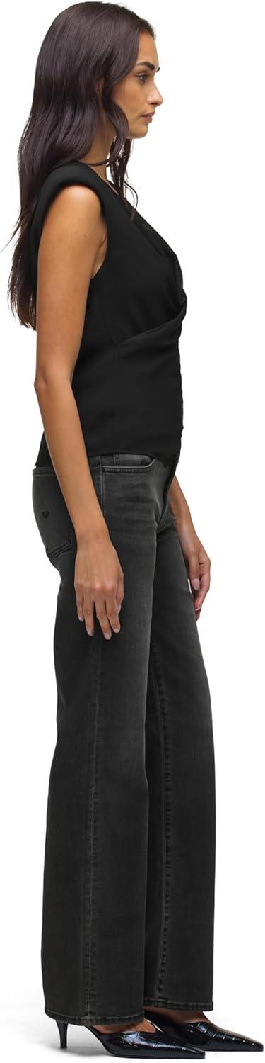 image:imageHUDSON Womens Rosalie High Rise Wide Leg PantAusten