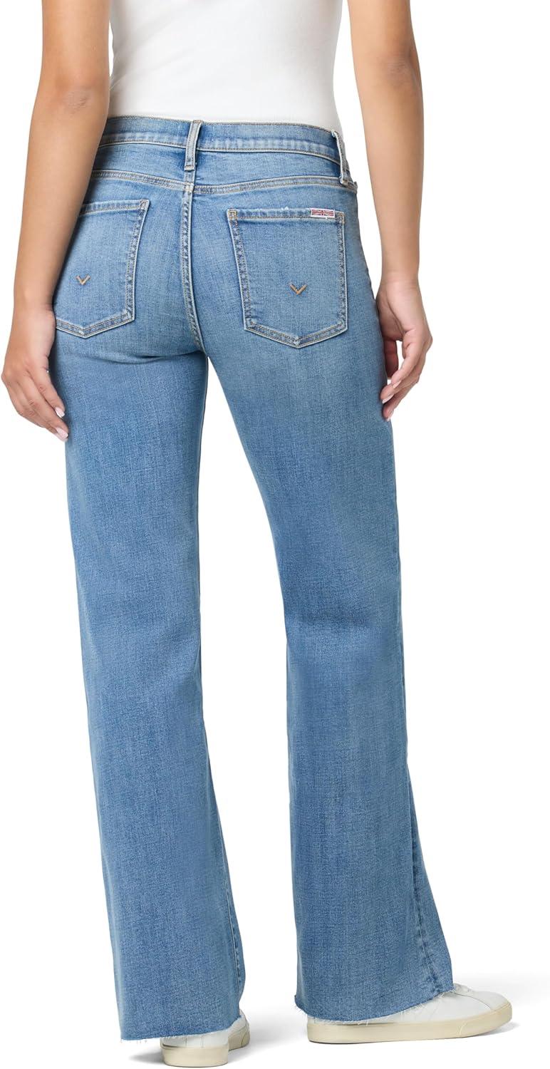image:imageHUDSON Womens Rosalie High Rise Wide Leg PantCopeland
