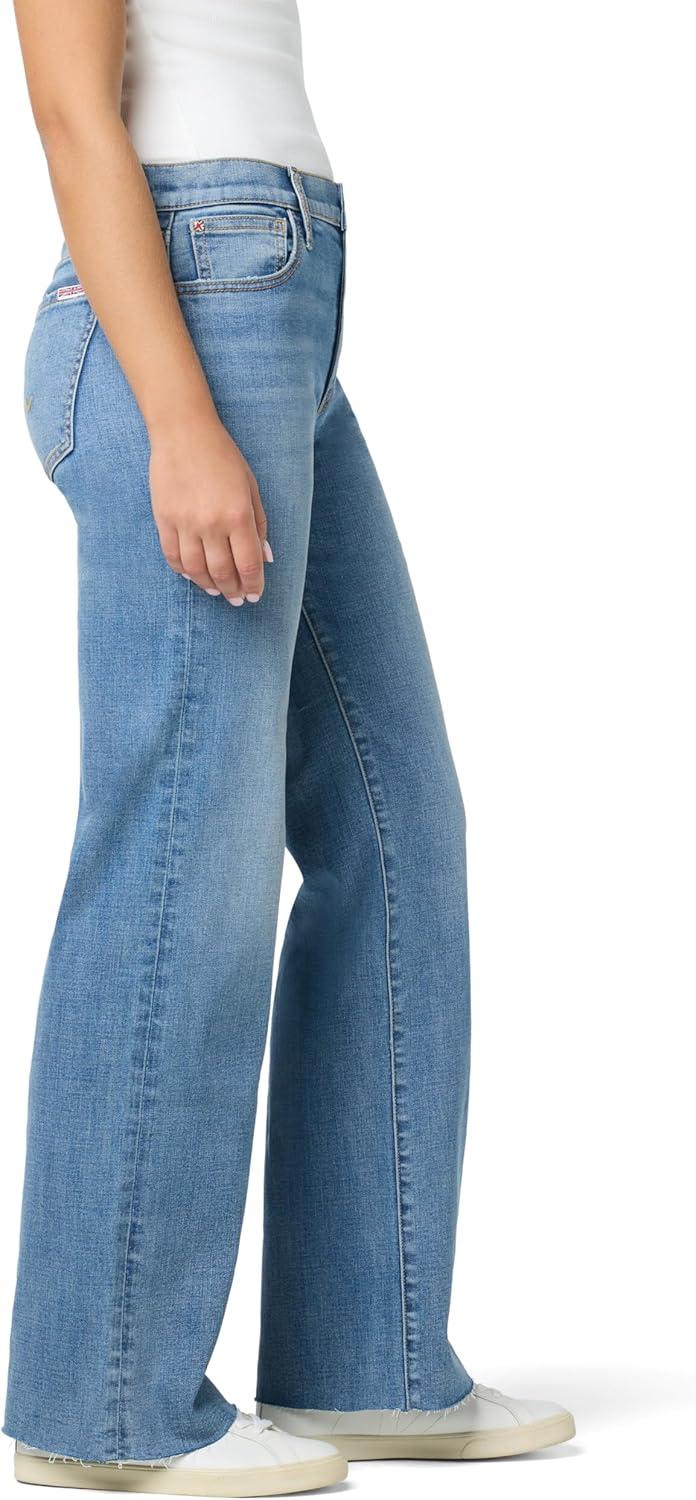 image:imageHUDSON Womens Rosalie High Rise Wide Leg PantCopeland