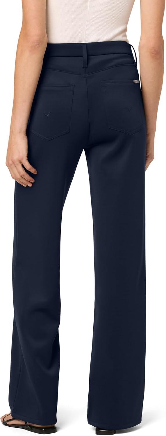 image:imageHUDSON Womens Rosalie High Rise Wide Leg PantNavy