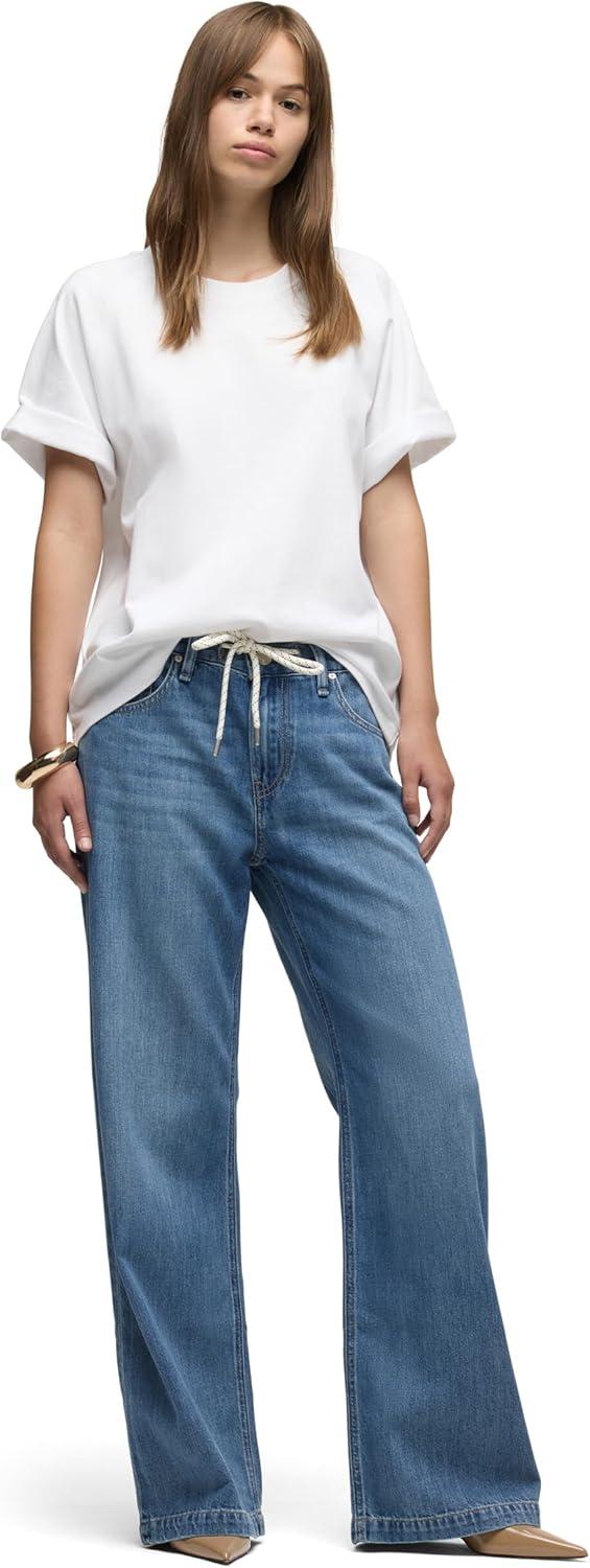 image:imageHUDSON Womens Rylee Low Rise Loose PantAlloy