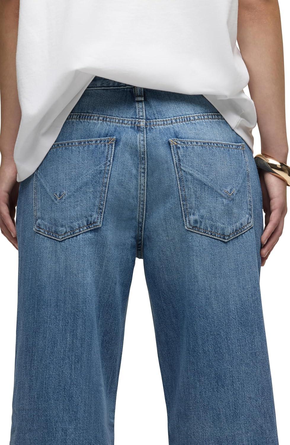 image:imageHUDSON Womens Rylee Low Rise Loose PantAlloy