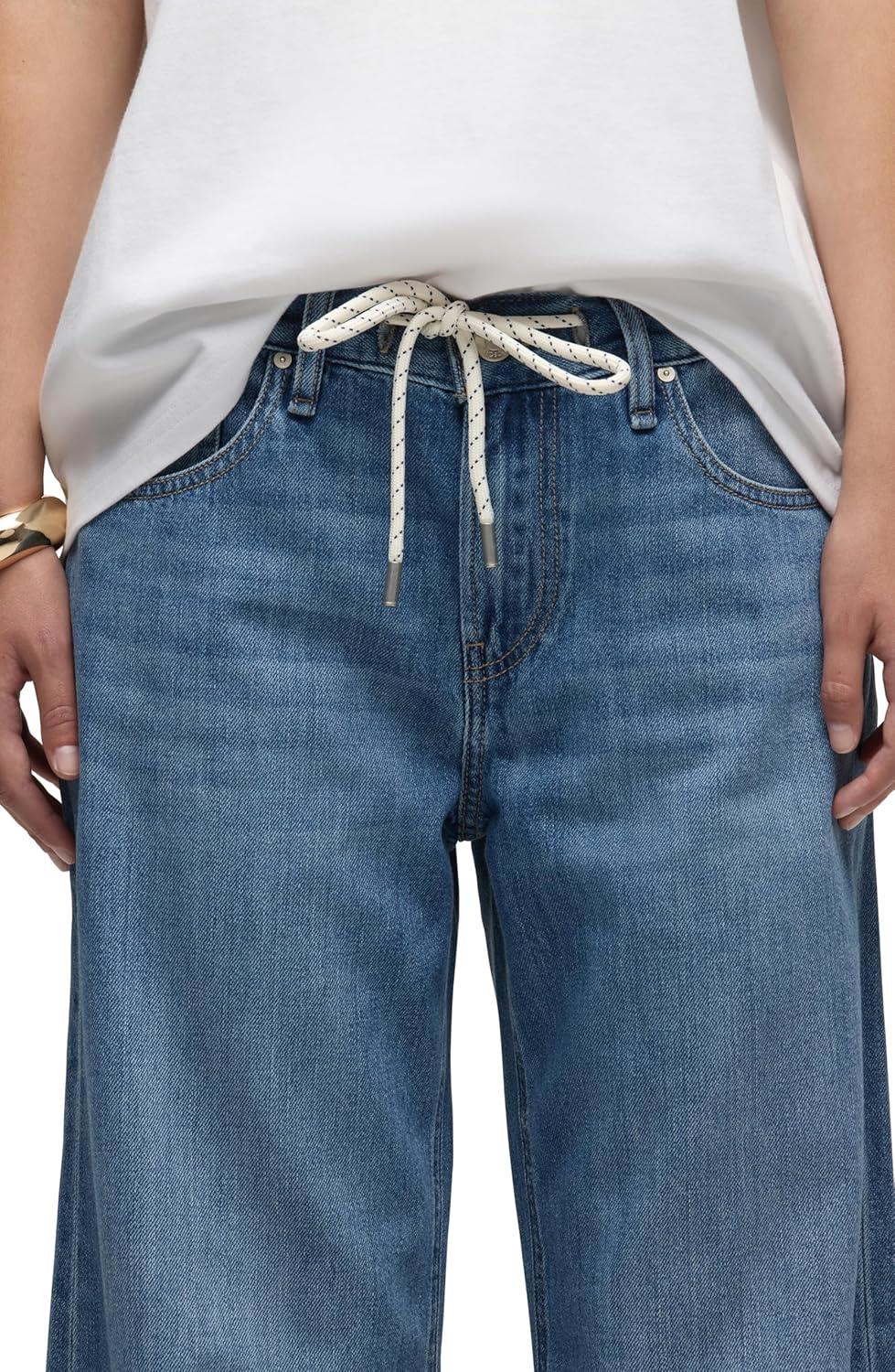 image:imageHUDSON Womens Rylee Low Rise Loose PantAlloy