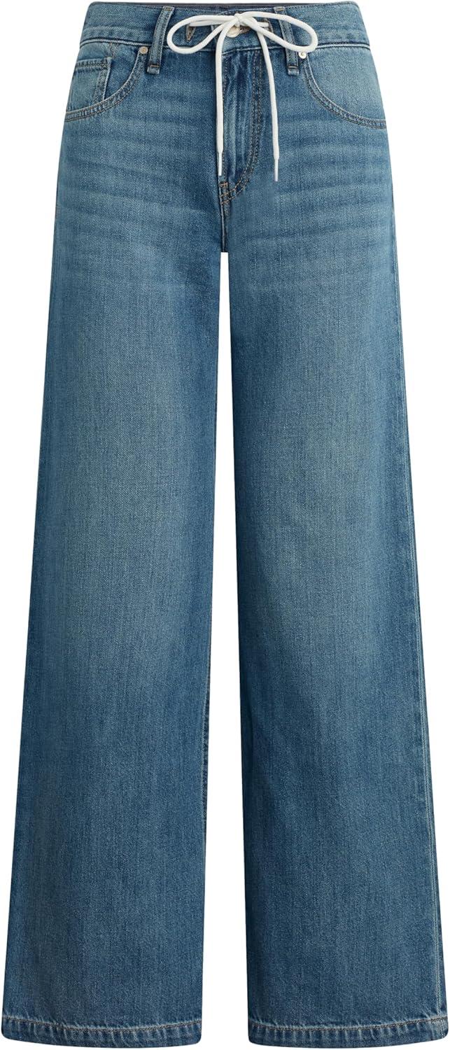 image:imageHUDSON Womens Rylee Low Rise Loose PantAlloy
