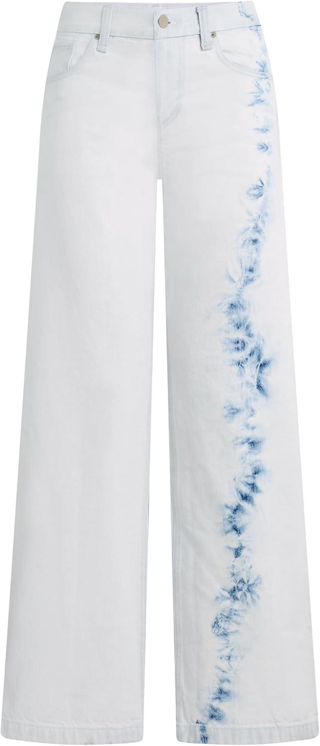 image:imageHUDSON Womens Rylee Low Rise Loose PantBleached Cloud
