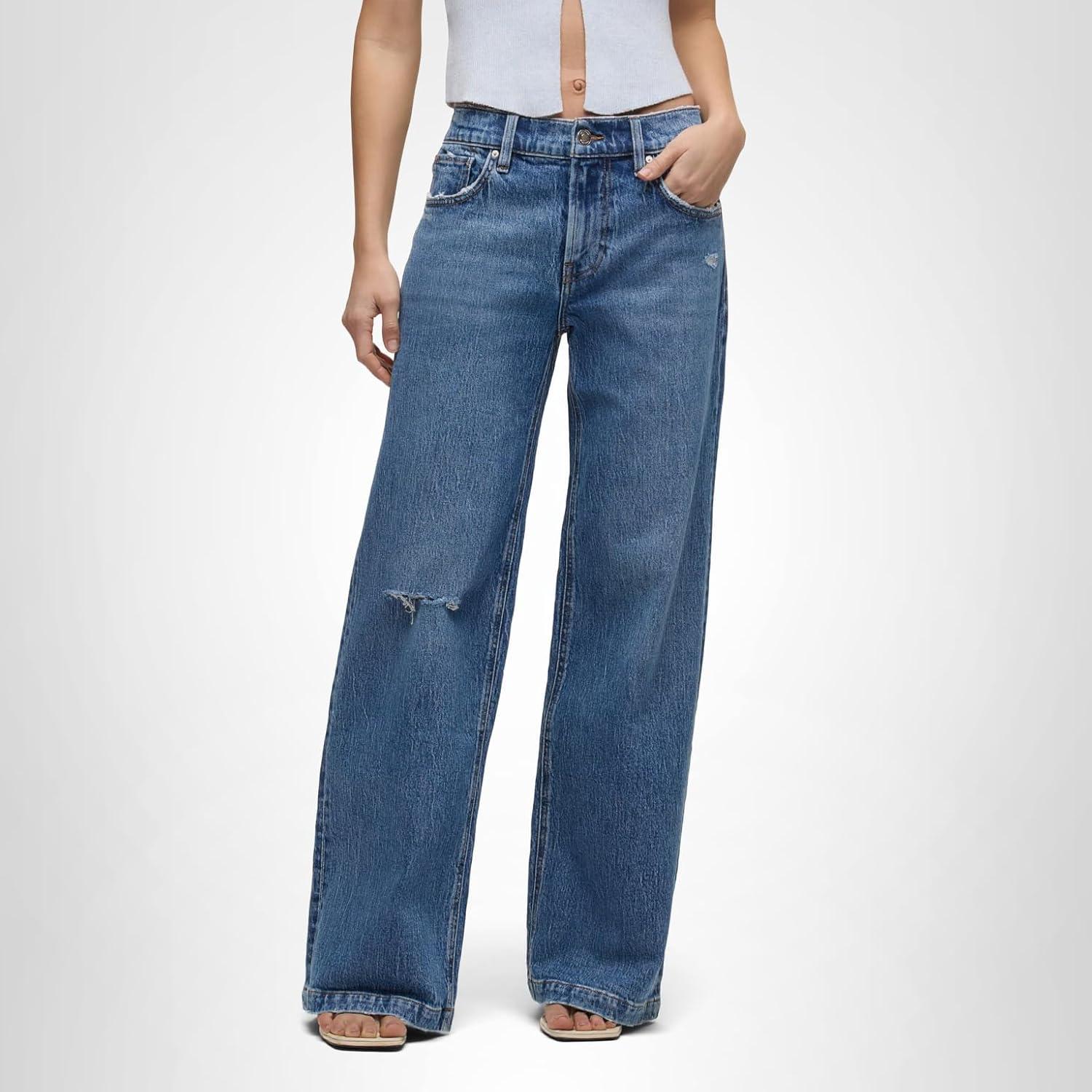 image:imageHUDSON Womens Rylee Low Rise Loose PantRadical