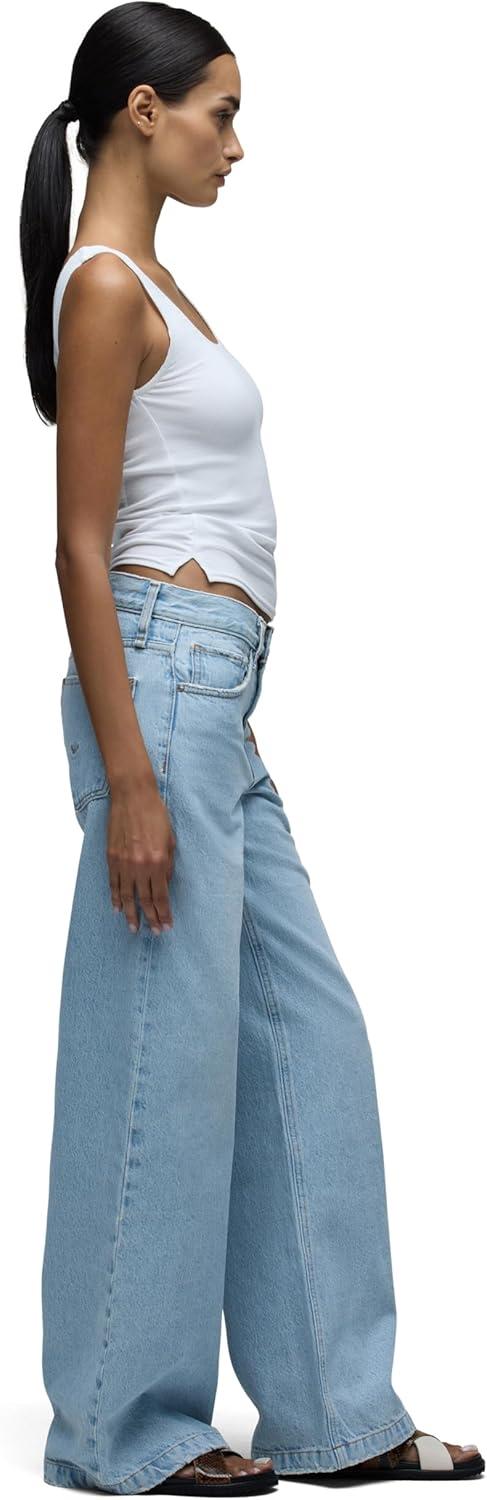 image:imageHUDSON Womens Rylee Low Rise Loose PantVintage Day