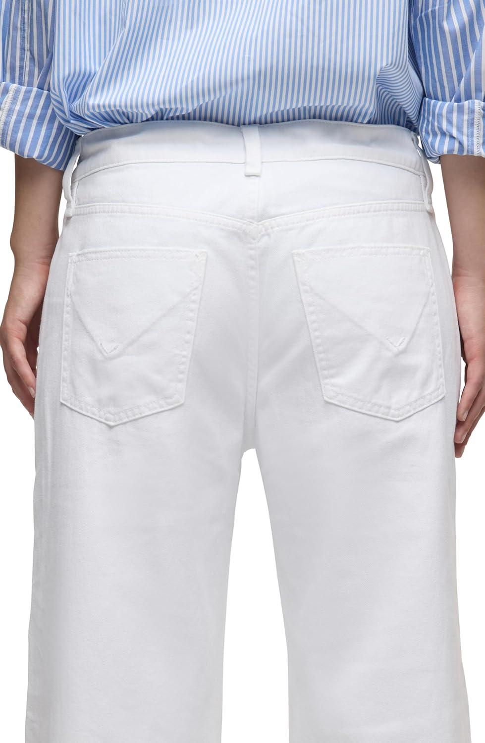 image:imageHUDSON Womens Rylee Low Rise Loose PantWhite