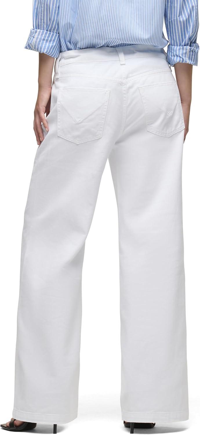 image:imageHUDSON Womens Rylee Low Rise Loose PantWhite