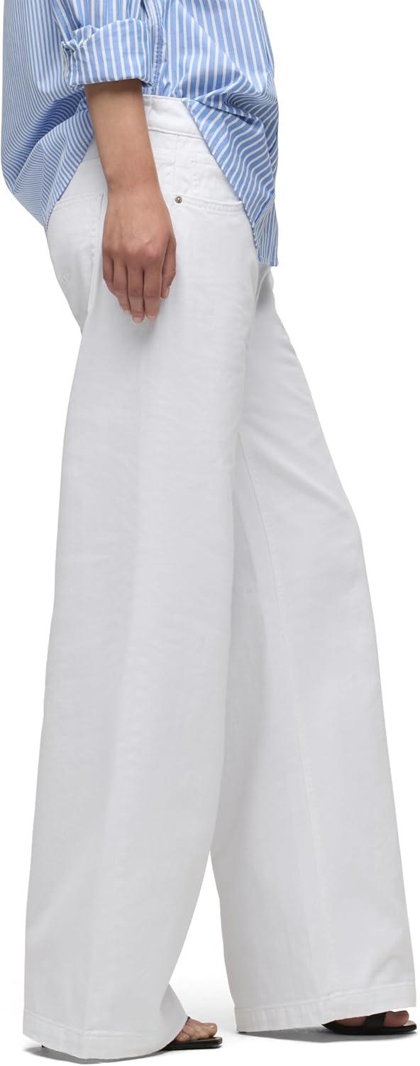 image:imageHUDSON Womens Rylee Low Rise Loose PantWhite